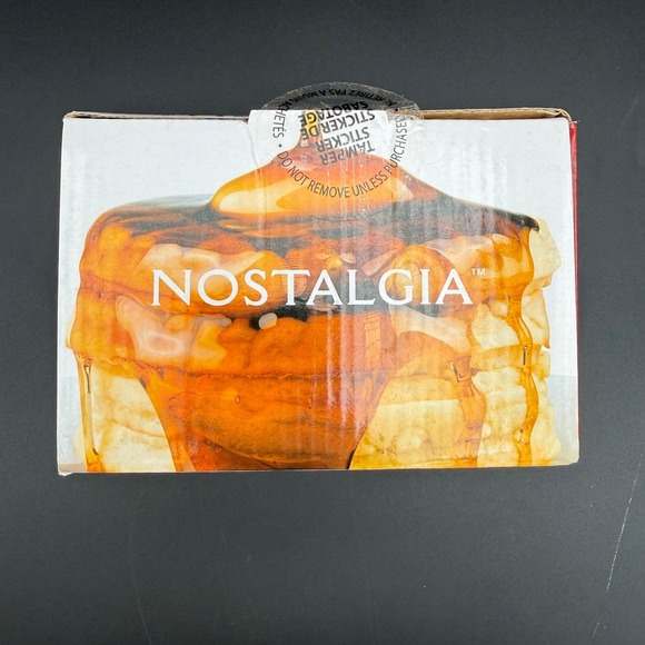 Nostalgia MyMini Turkey Waffle Maker 5 Inch Red Thanksgiving Holiday Open Box - Picture 13 of 16